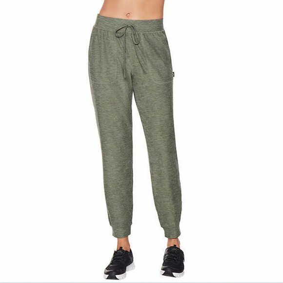 Size S_ XXL Skechers Ladies' Brushed JoggERS GREEN - Picture 1 of 7